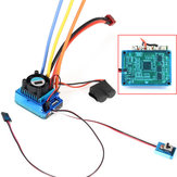 120A ESC Sensörlü Fırçasız Hız Kontrol Cihazı 1/8 için 1/10 Araba / Kamyon Paletli TB