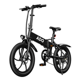 Original 
            [UK DIRECT] ADO A20 Up To 350W 36V 10.4Ah 20 inch Electric Bike 25km/h Max Speed 80Km Mileage 120Kg Max Load Large Frame Releasable Max Speed Electric Bicycle