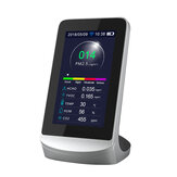 Monitor de calidad del aire DM72B-wifi WIFI Infrarrojo Dióxido de Carbono CO2 Polvo PM2.5 PM1.0 PM10 HCHO TVOC Probador Instrumento Compatible con Tuya