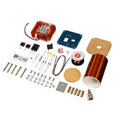 24 V DIY Elektronische Gemonteerde Kit Mini Muziek Tesla Coil Plasma Luidspreker Tesla Arc Generator
