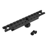 Tactical Carry Handle Mount Laser Sight Scope Mount Weaver Picatinny Rail Mount See-throu Design