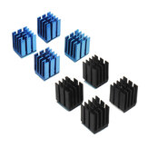 4PCS Black or Blue TMC2100 Stepper Motor Driver Cooling Heatsink With Back Glue For 3D Printer