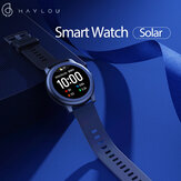 [BT 5.0]Haylou Solar LS05 1.28 inch Full Round Screen Wristband 12 Sport Modes Tracker Heart Rate Monitor 30 Days Standby Smart Watch Global Version