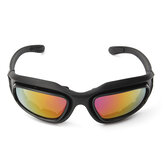 Mężczyźni Kobiety Okulary przeciwsłoneczne UV400 Okulary motocyklowe Gogle Sport Jazda Rowery Z 4 soczewkami