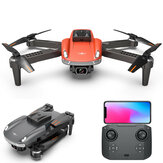 KFPLAN KF616 Mini WiFi FPV, 6K HD kettős kamerával, infravörös akadályelkerüléssel, összecsukható RC Drone Quadcopter RTF