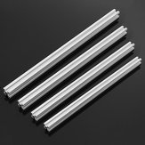 Perfiles de aluminio de ranura en T de 200/250/300/350mm de longitud 2020 Marco de extrusión para CNC