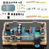 DIY HIFI Casque Amplificateur Alimentation simple PCB AMP Kit avec Boîtier Transparent