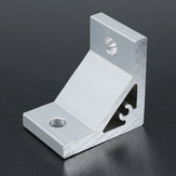 Machifit 90 degrés en aluminium Angle joint de coin Connecteur de support pour profilé en aluminium 4040