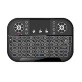 Wechip A8 92 Tasti Tastiera Wireless Air Mouse Retroilluminazione 2.4GHz Touchpad Palmare per TV BOX Mini PC