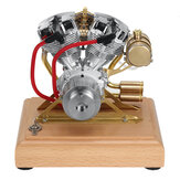 Shovelhead R31 V2 Double Cylinder Gas Engine Model STEM Science Discovery Toy