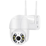 BESDER 3 Мегапиксели 8 светодиодов Смарт Wi-Fi скорость купольная камера 4x PTZ 1080P Цветное ночное видение IP66 Наружный домашний монитор безопасности CCTV Поддержка ONVIF NVR