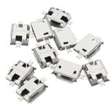 10pcs Micro USB Female 5Pin 1.0 SMT Type B Steckdose Solder Connector