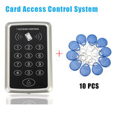 10 Rfid Etiket + RFID Proximity Kart Erişim Kontrol Sistemi RFID / EM Tuş Takımı Kartı Erişim Kontrolü Kapı Açıcı