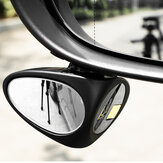 3R سيارة مزدوجة الجانب العمياء مرآة الرؤية الخلفية عالي الوضوح 360 درجة زاوية واسعة عكس مرآة مساعدة