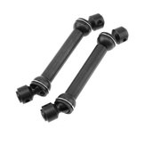 2pc Metal Drive Shaft Drive Axle Transmission Shaft for Axial SCX10 RC Crawlers D90 Car Parts