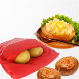 Honana CF-PB01 Mikrowellen-Backofen-Schnell-Komfort Brat-Kartoffel-Tasche in 4 Minuten Kartoffel-Kochbeutel