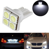 T10 White 4SMD 5050 LED Licenza per pannello strumenti Piatto lampada Light
