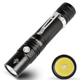 Sofirn New SP32A Powerful LED Flashlight 18650 Flashlight XP-L2 1500lm High Power Two Groups Light Torch Stepless Dimming No Battery