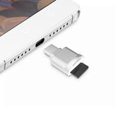 Mini C típusú USB 3.1 alumínium ötvözetből készült kártyaolvasó MacBook telefon táblagéphez