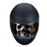 Комплект наклеек для декорирования шлема для гонок на мотоцикле с отстегивающейся линзой