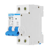 DZ47-63 2P 6/10/16/20/25/32/40/50/63A Miniature Circuit Breaker Air Switch voor Overbelastingsbeveiliging