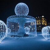 8Mx3M 800 luzes de cortina de fadas LED à prova d'água para festas ao ar livre, casamentos, decoração de Natal 220V