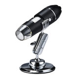3 в 1 1600X цифровой микроскоп типа К USB портативный высокого разрешения светодиодный увеличитель для пайки и ремонта мобильных телефонов с двойным питанием