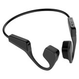 S.wear V11 Bluetooth 5.0 Headset Knochenleitung Drahtloser Kopfhörer Flexibler CVC-Geräuschunterdrückungsmikrofon Stereo IPX5 Wasserdichter Sportkopfhörer