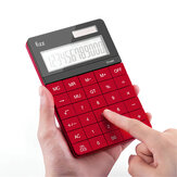 [XM] Calculadora FZ66806 Fizz Double Power Escritorio Calculadora 12 Dígitos Pantalla Grande Calculadora de Botones Oficina Financiera para Estudiantes Universitarios