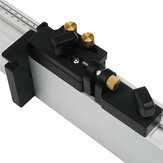 Drillpro Houtbewerking Flip Stop met Micro-Instelbare Instellingen T-Track Stop voor Miter Gauge Fence