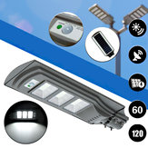 60W 120 LED Solarbewegungsaktivierter Sensor Wall Strassenlicht für den Außenbereich
