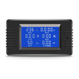 PZEM-018 5A AC Digitale Display Power Monitor Meter Voltmeter Ampèremeter Frequentie Stroom Spanningsfactor Meter
