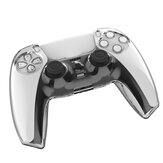TPU Clear Shell Case Joystick Grip Cover Sleeve For Playstation 5 PS5 Controller
