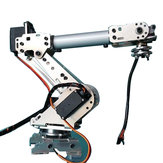 Braço Robótico Mecânico Rotativo de 6 Eixos em Alumínio KDX DIY 6DOF Kit com 6 Servos