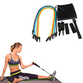 KALOAD 11 Adet / Set Lateks Direnç Bantları Fitnes Alıştırma Yoga Tüpler Çekme Rope Lastik Genişletici Elastik Bantlar