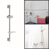 Bathroom Shower Head Lifting Rod Set with Soap Dish And Shower Head Holder