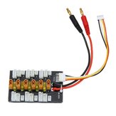 1S-3S XT30 LiPo Battery Parallel Charging Adapter Board Expansion Board With Balanced Cable Plug