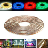 10M SMD3014 Wasserdichte LED-Seil-Lampe für Partys, Zuhause, Weihnachten, Innen-/Außenlicht 220V