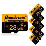 Banolroox Class 10 A1 U3 Tarjeta de memoria Tarjeta TF 16G 32G 64G 128G Almacenamiento Flash Tarjeta con adaptador SD