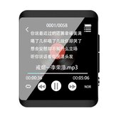 RUIZU M5 Mini Clip Bluetooth 5.0 MP3-Player 8GB 16GB 1,5 Zoll Full Touchscreen MP3-Musikplayer FM-Aufnahme E-Book Schrittzähler