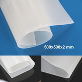 500x500x2mm Silicone Rubber High Temp Resist Sheet Plate Mat