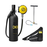 Комплект бака для дайвинга DIDEEP X4000 Pro 1L с баллоном кислорода на 4500PSI 300Bar и мини-насосом для подводного дыхания