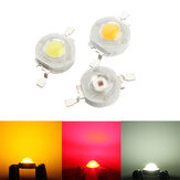 Wysokonapięciowy 1W LED DIY Żarówka Czip Czerwony Biały Żółty