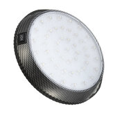 Luzes internas de teto LED redondas para carro, lâmpada de leitura de indicação de porta, 12V, 13cm