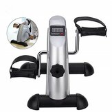 LCD Display Portable Pedal Bike Hands And Feet Trainer Mini Pedal Exercise Bike For Home Fitness Body Shaping