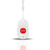 Bakeey Wireless 433MHz RC10 Idős személyek riasztógombja SOS Vészhelyzeti vészriasztó gomb Azonnali vezeték nélküli gomb