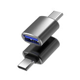 Adaptador Bakeey OTG USB 3.0 Fêmea para Type-C 3.1 Macho Conversor para Huawei P30 P40 Pro MI10 Nota 9S