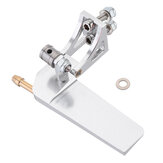 52mm Aluminum Water Rudder Absorbing Steering Part  w/ Suction Device for 30-50cm RC Boat Model