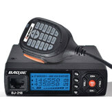 Rádio móvel BaoJie BJ-218 25W VHF UHF 136-174 400-470MHz Ham Radio Car Walkie Talkie de longo alcance