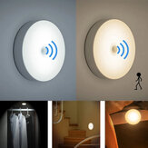 6 LEDs PIR Hareket Sensör Gece Işığı Otomatik Açma / Kapama Yatak Odası Merdivenleri için Dolap Dolap Kablosuz USB Şarj Edilebilir Duvar Lamba